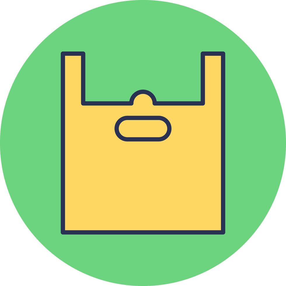 Plastic Bag Vector Icon