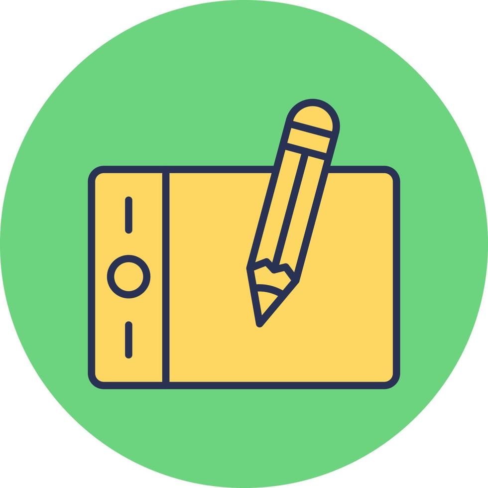 Graphic Tablet Vector Icon