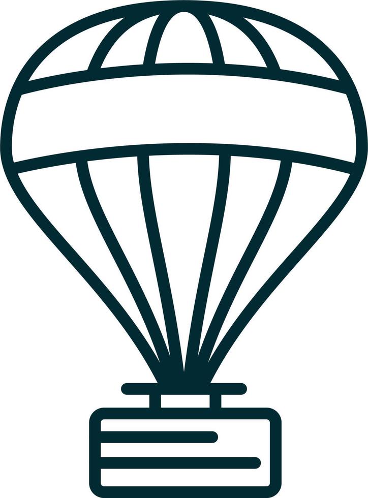 Hot air ballon Vector Icon