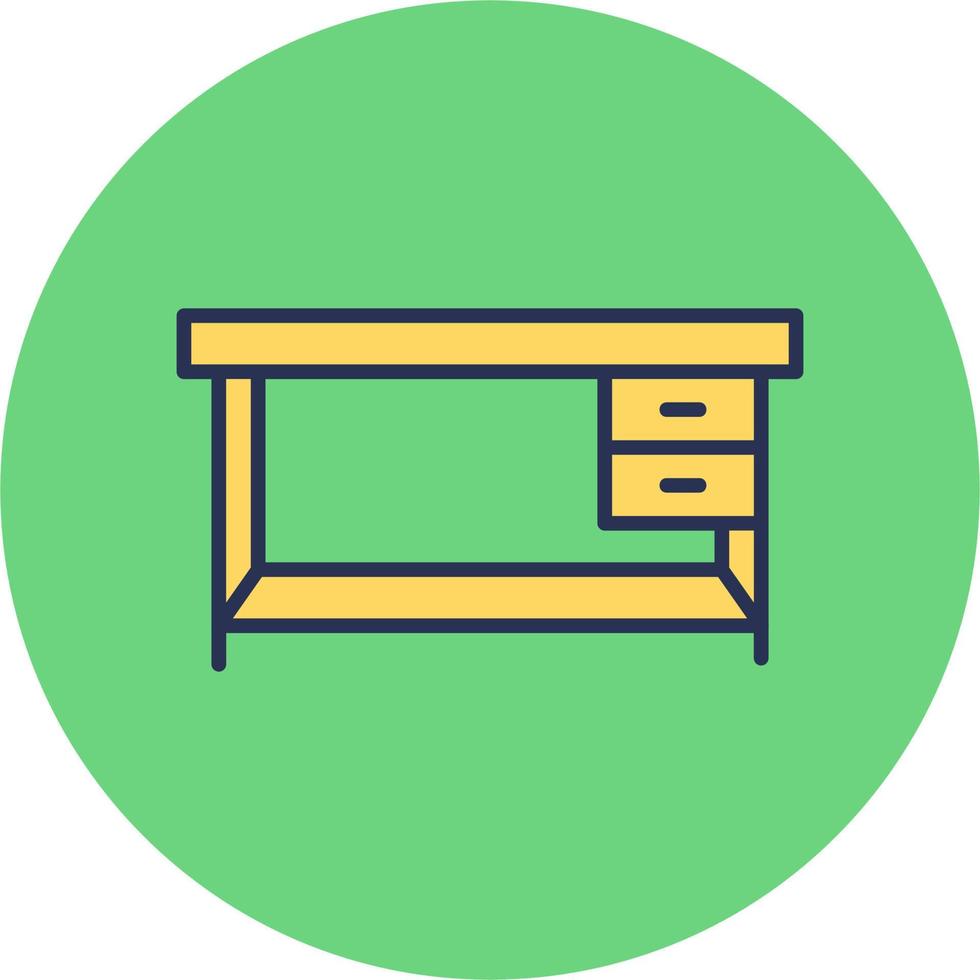 Desk Vector Icon