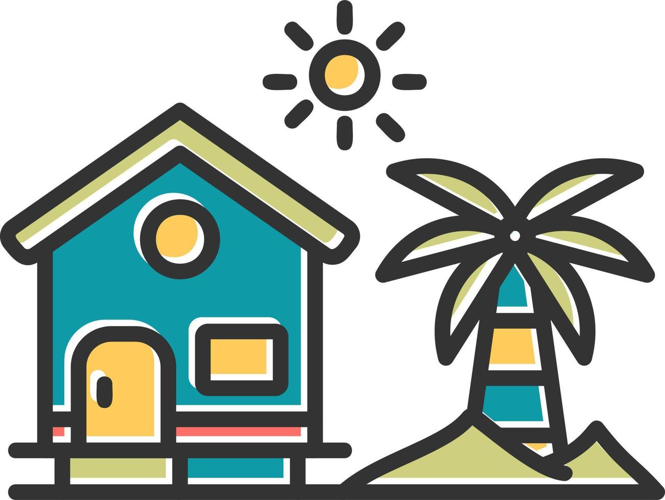 Resort Vector Icon