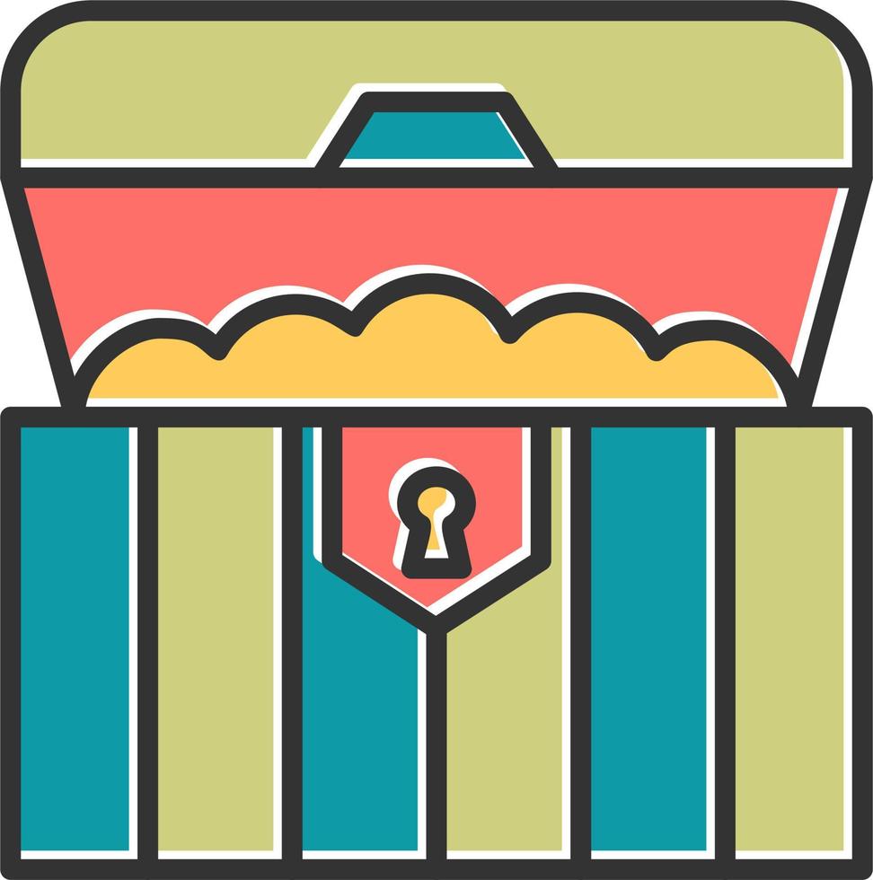 Treasure Chest Vector Icon