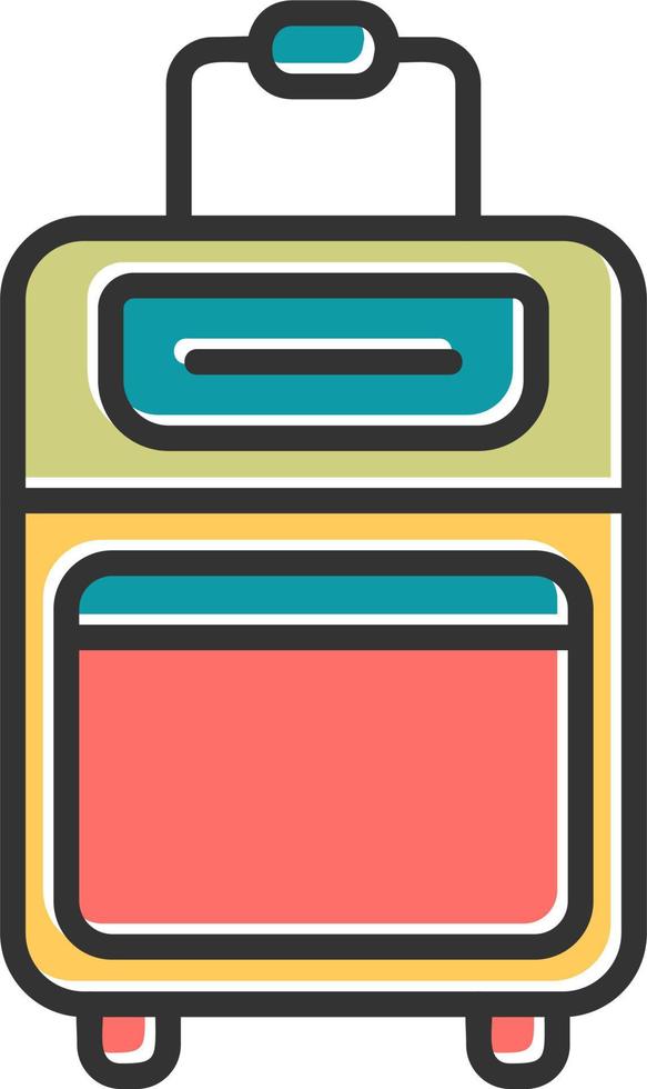 Suitcase Vector Icon