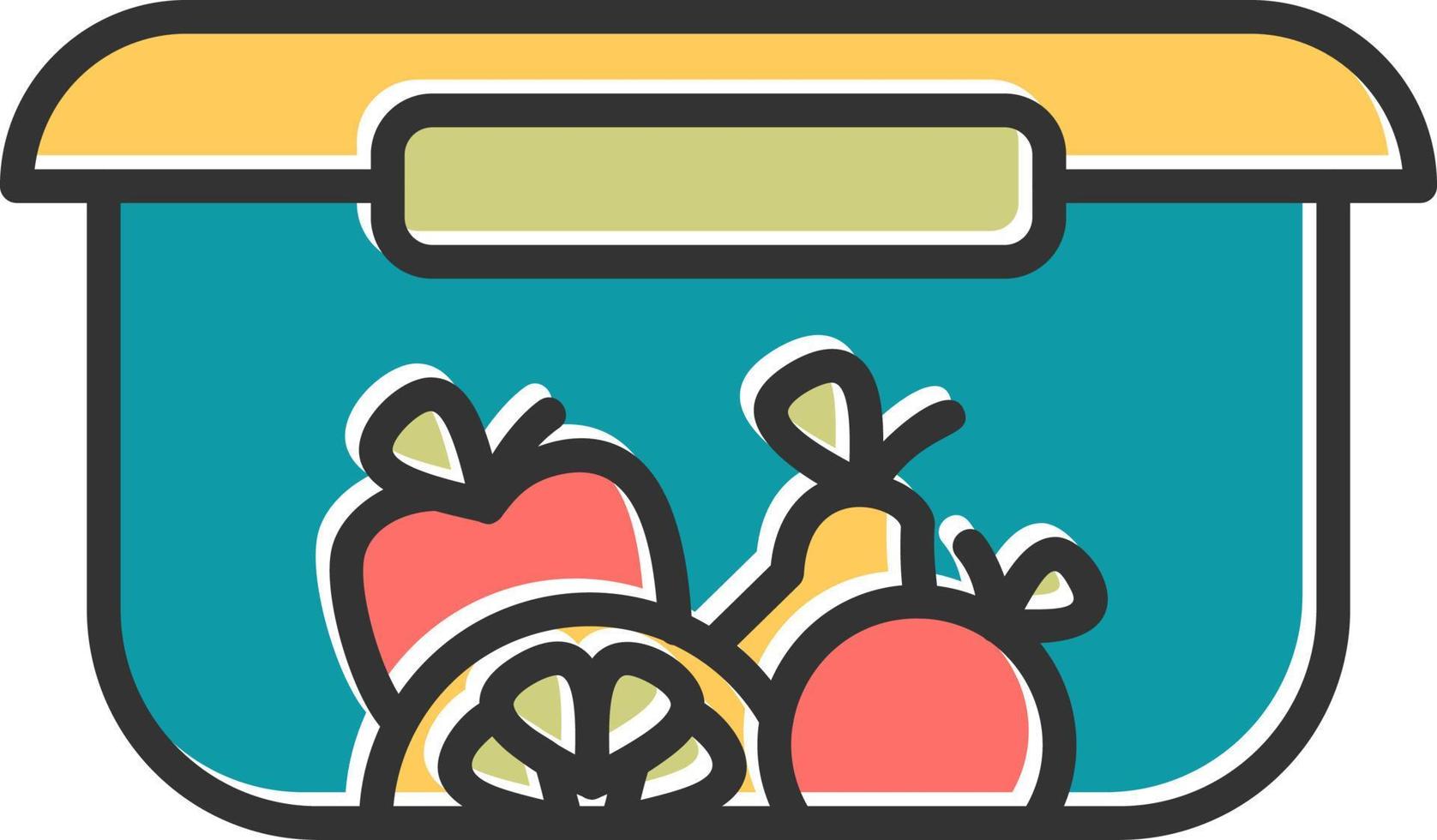 Food Container Vector Icon