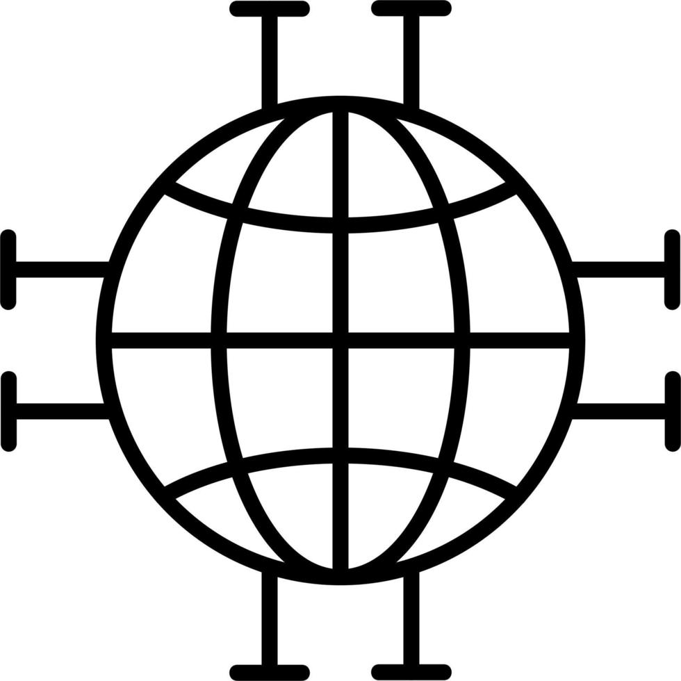 Worldwide Vector Icon