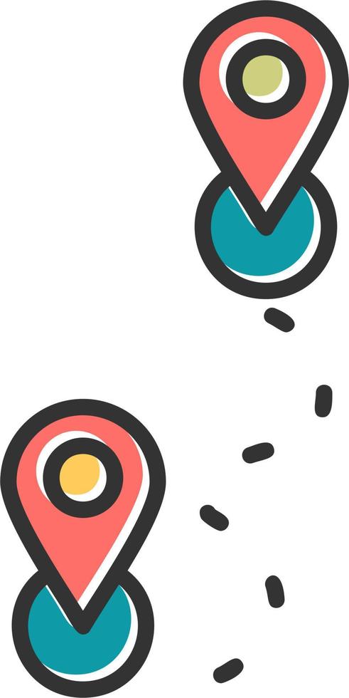 Route Vector Icon