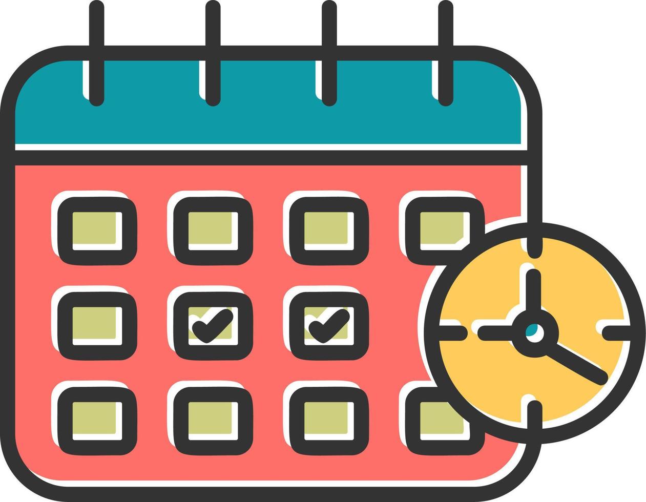 Schedule Vector Icon