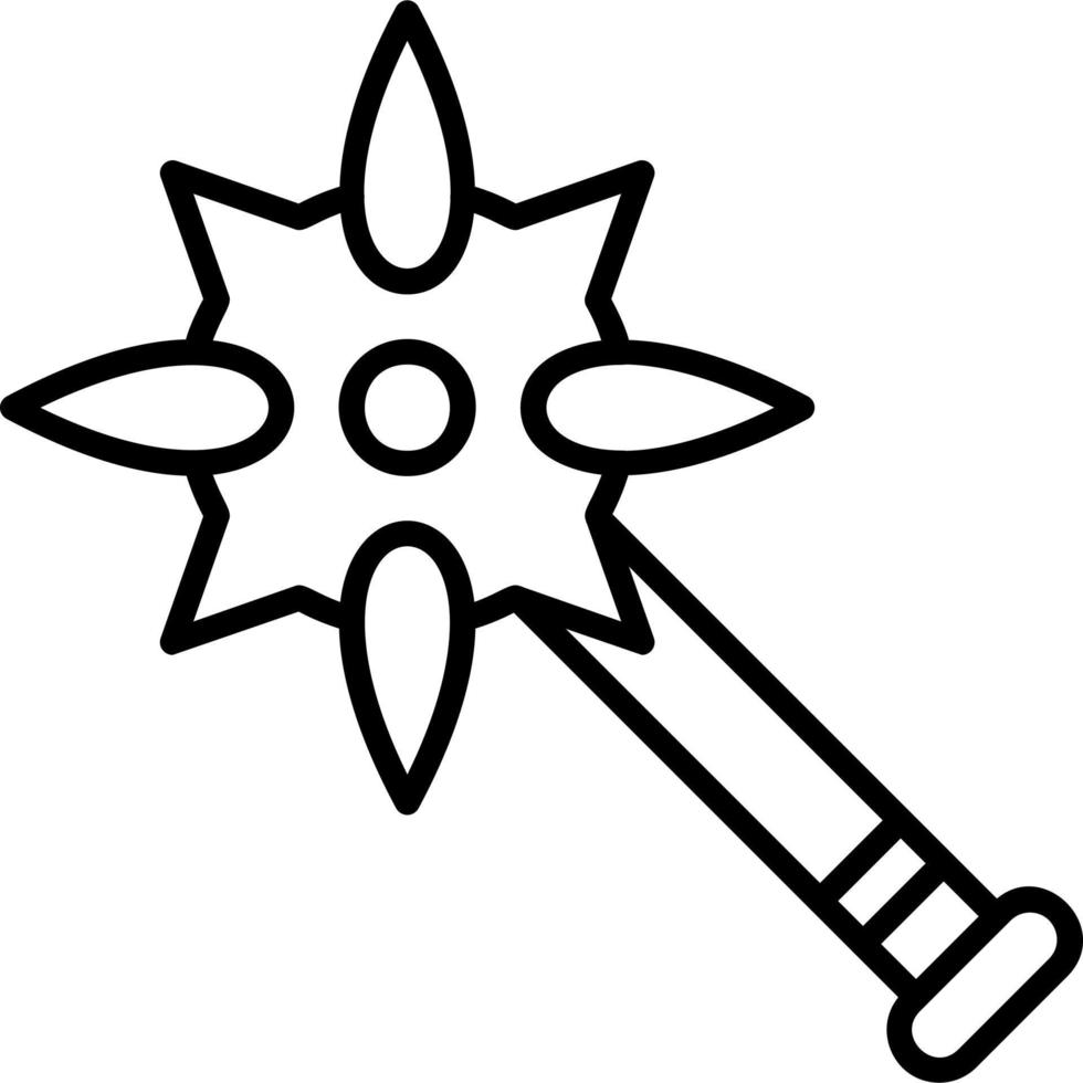 Mace Vector Icon