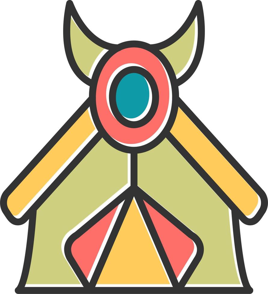 Tent Vector Icon