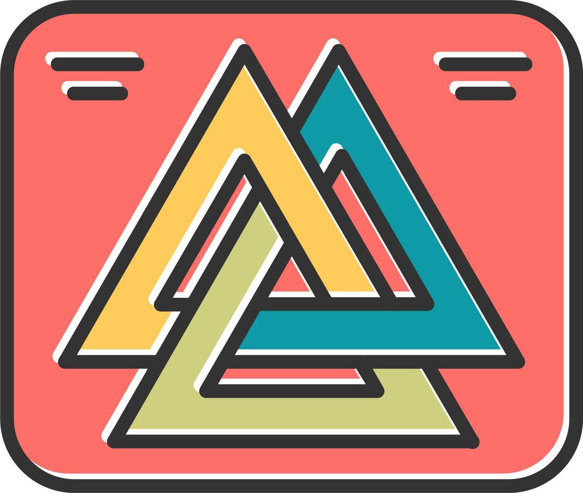 Valknut Vector Icon