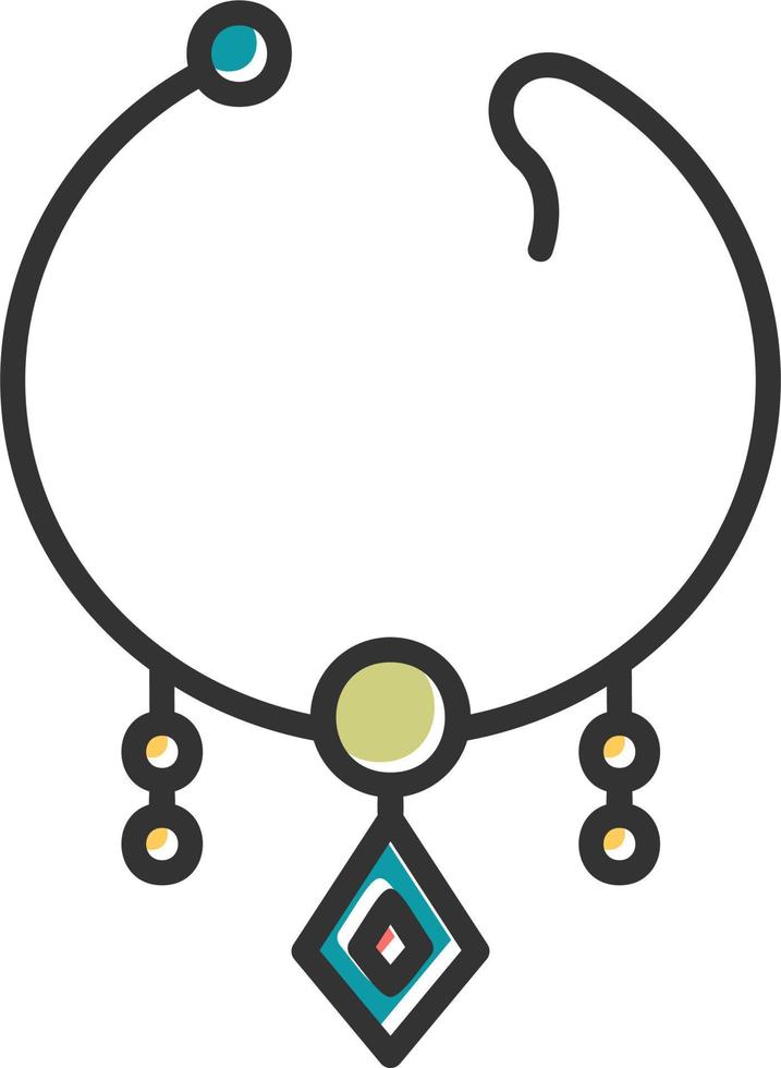Necklace Vector Icon