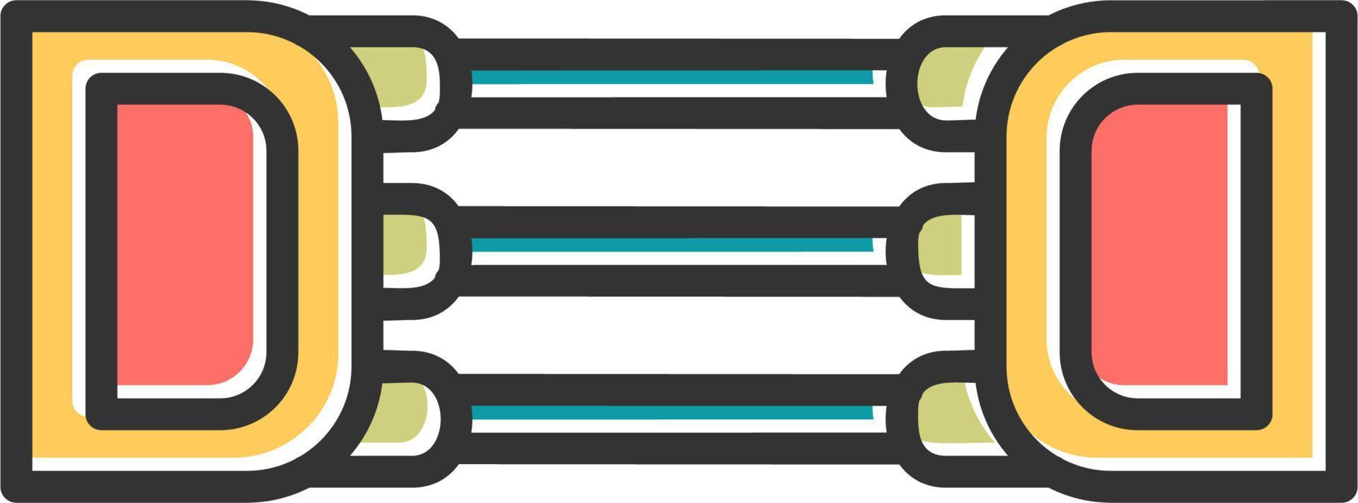 Chest Expander Vector Icon