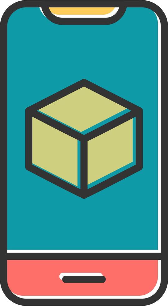 Augmented Reality Vector Icon
