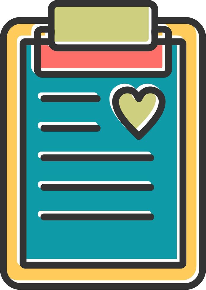 Health Report Vector Icon
