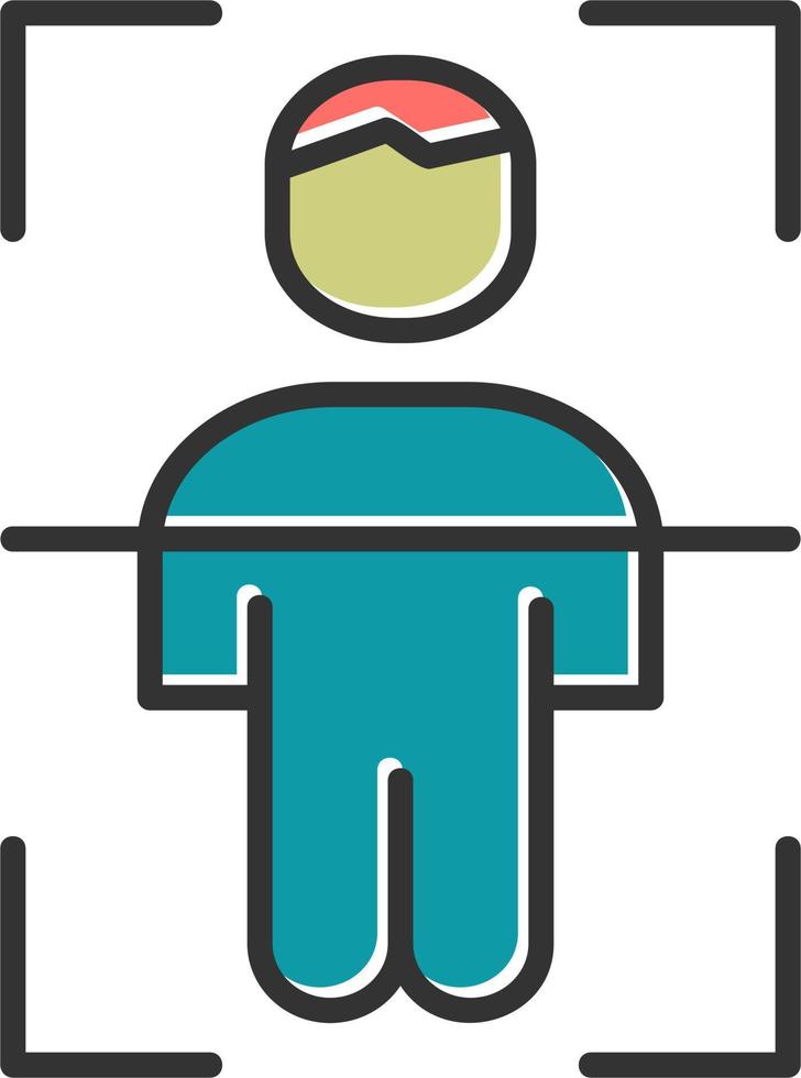 Body Scan Vector Icon