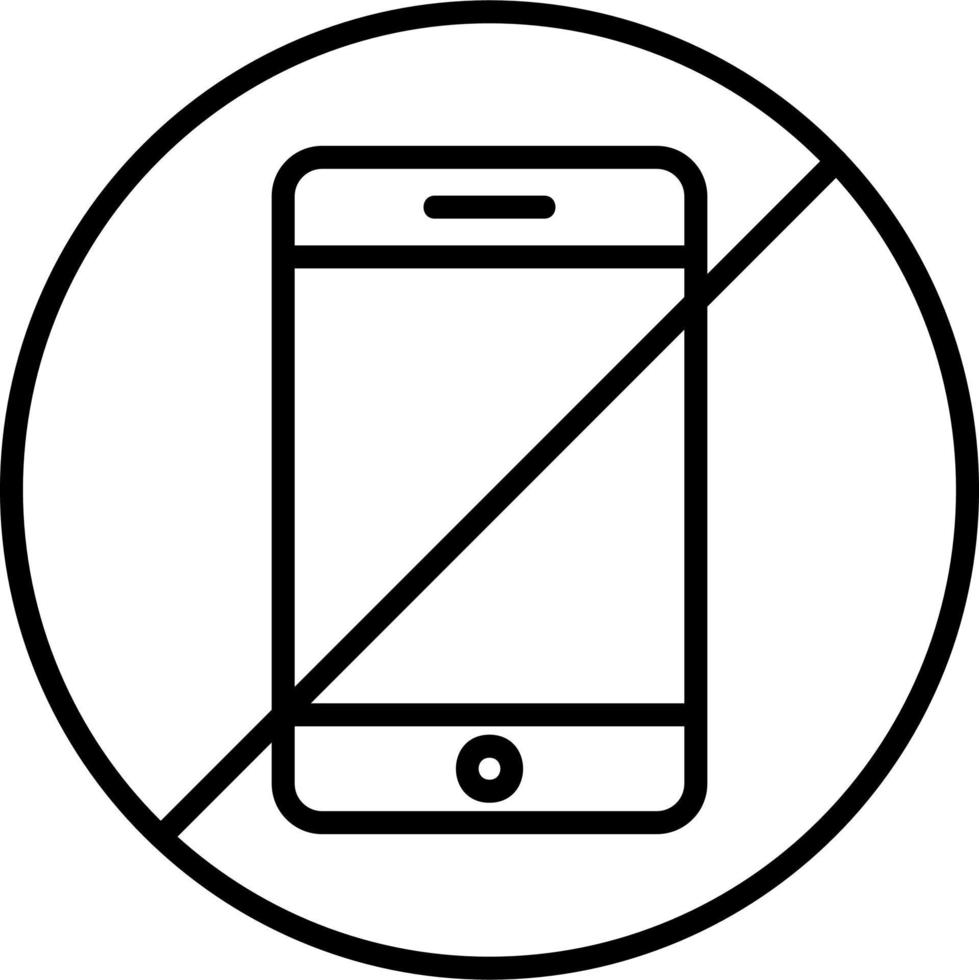 Blocking Vector Icon