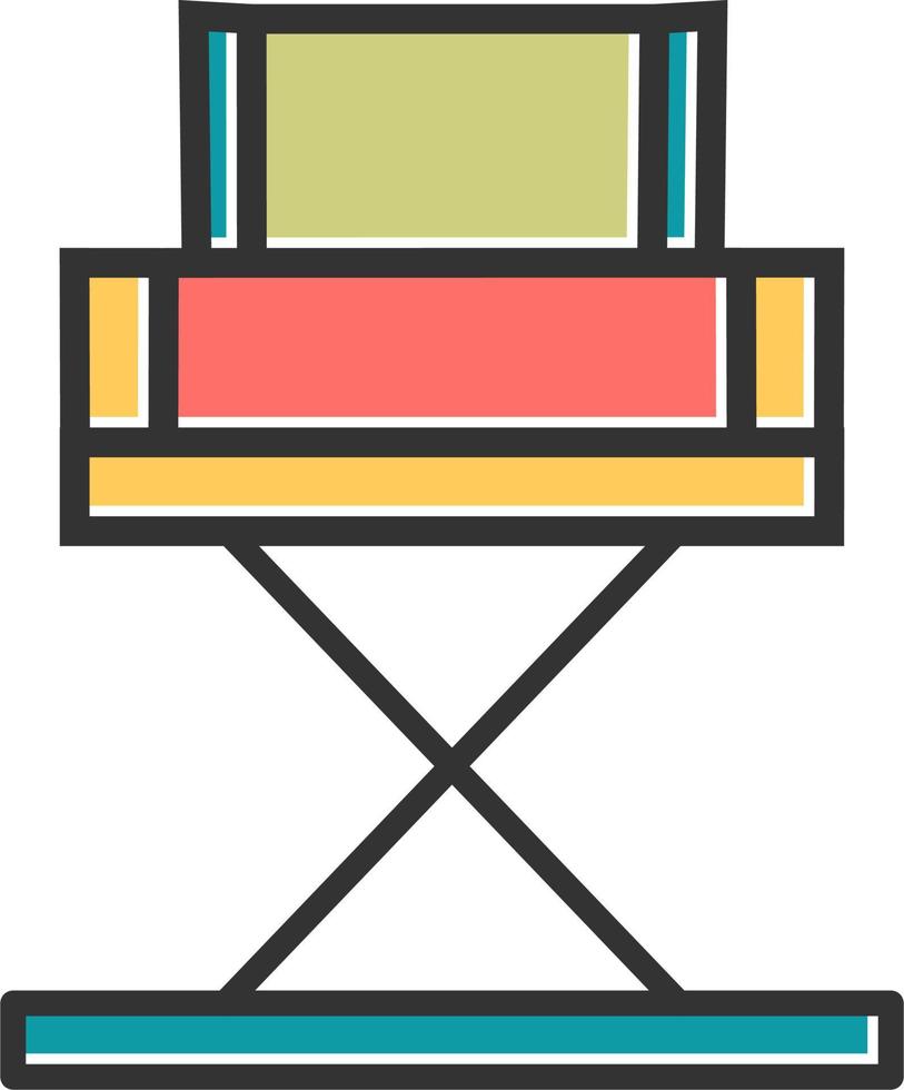 Director Chair Vector Icon
