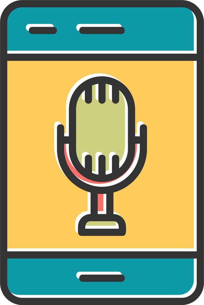 Voice Recording Vector Icon