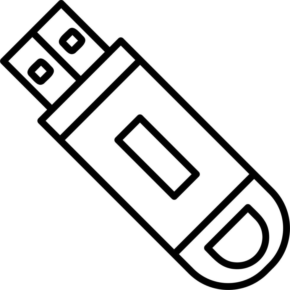 Flash Drive Vector Icon