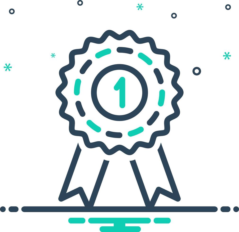 mix icon for title vector