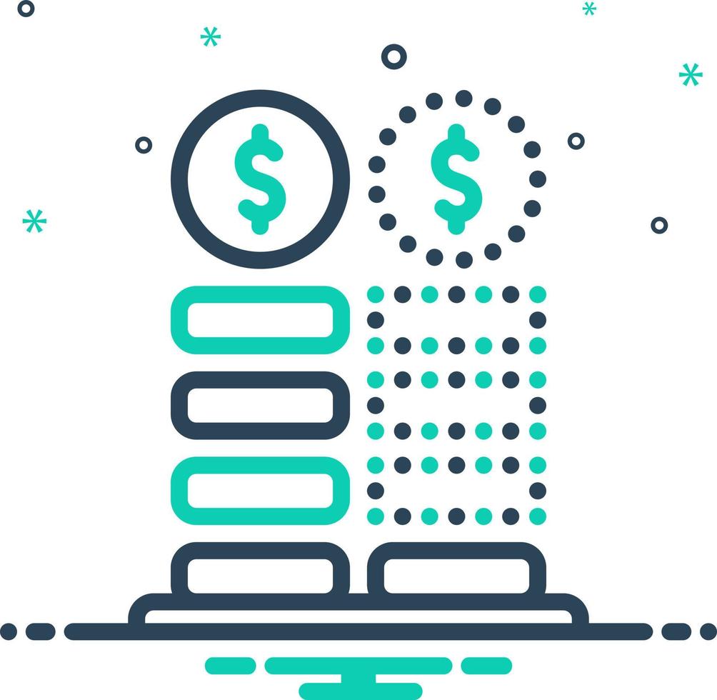 mix icon for less vector