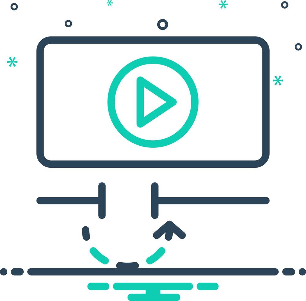 mix icon for escape vector