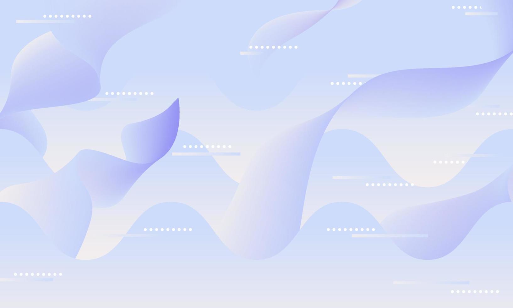 Smooth Subtle Purple-Cream Gradient Abstract Floating Ribbon Wave vector
