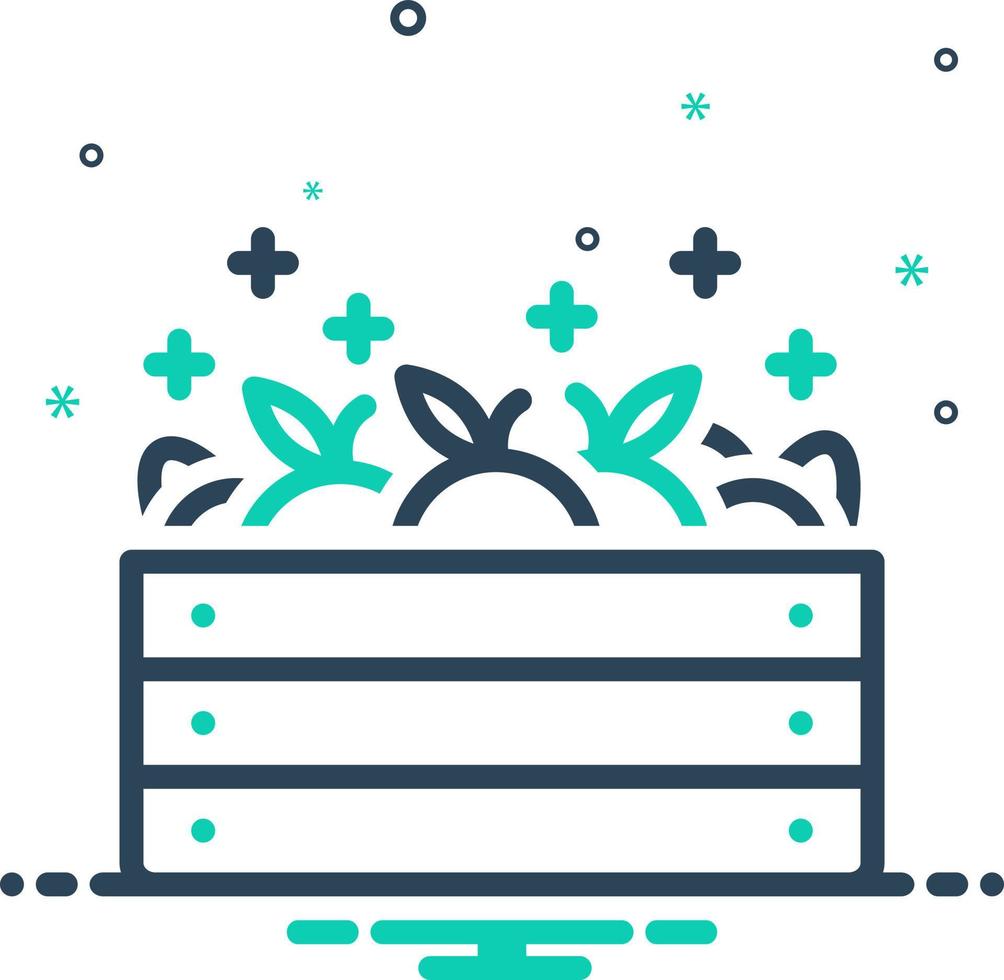 mix icon for more vector