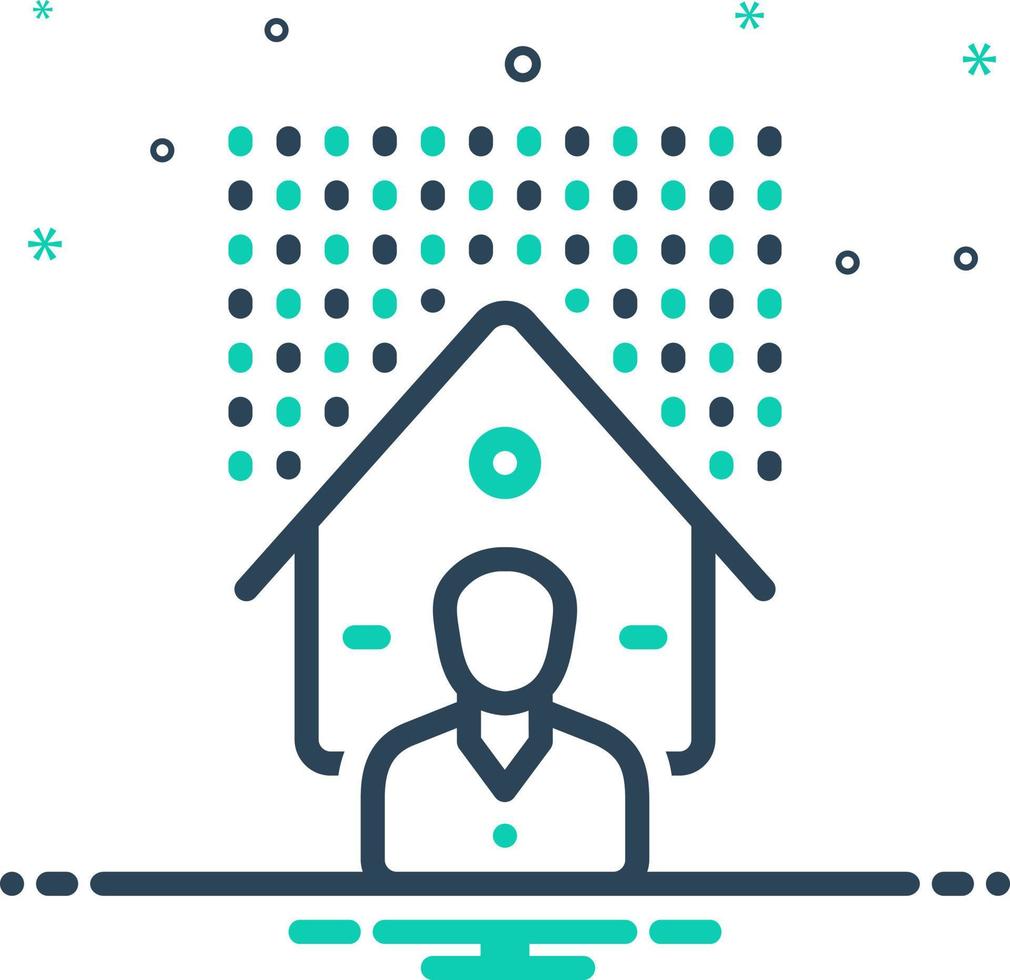 mix icon for bother vector