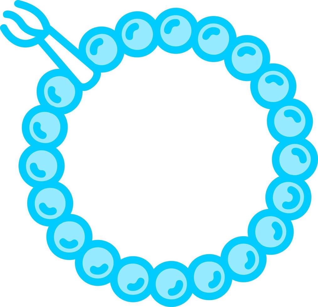 icono de vector de tasbih