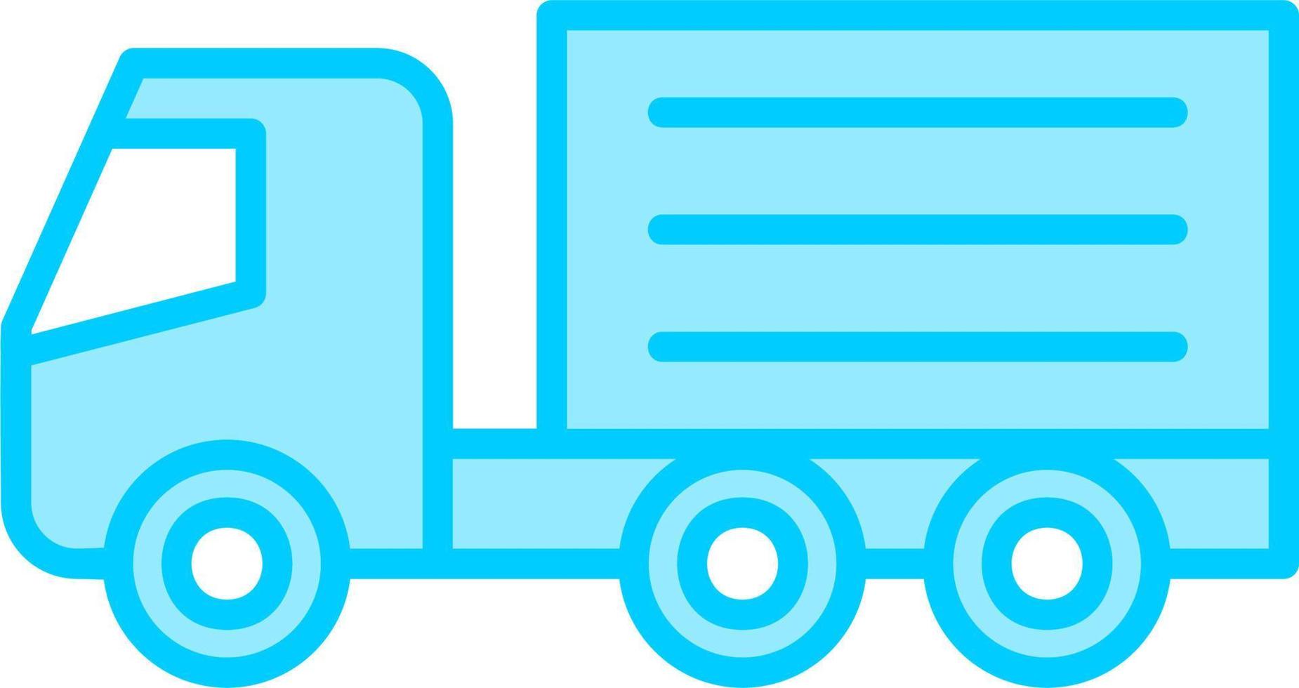 Cargo Truck Vector Icon