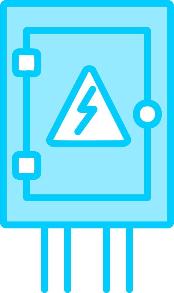 icono de vector de panel eléctrico