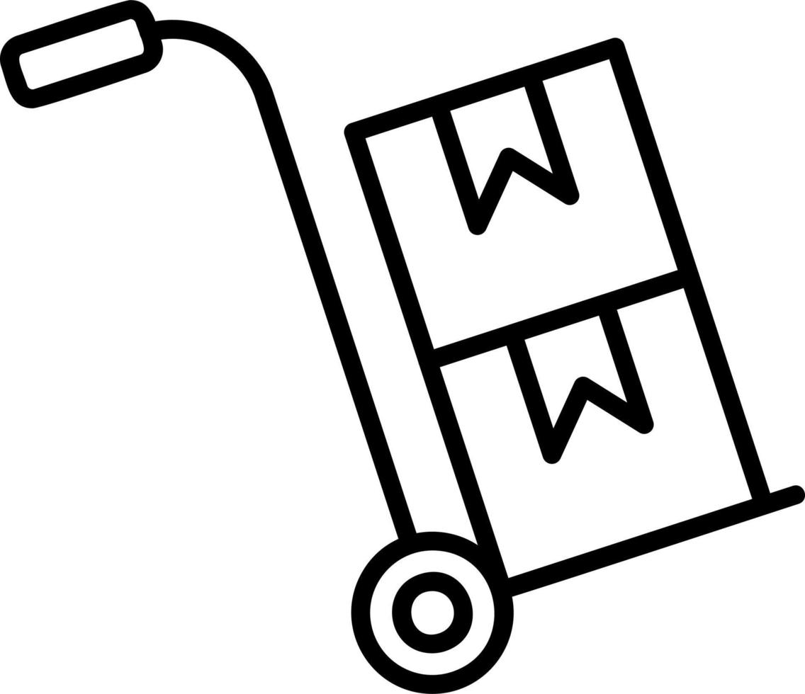 Trolley Vector Icon
