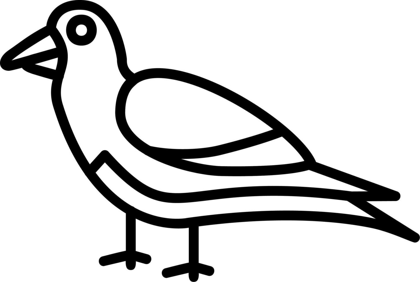 Crow Vector Icon