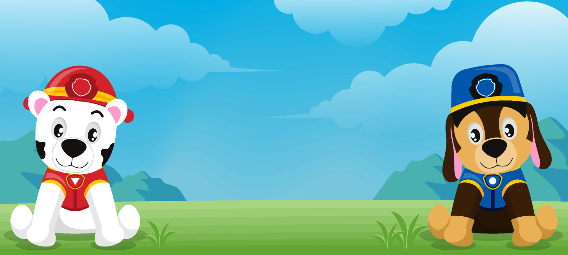 paw-patrol-cartoon-background-20308660-vector-art-at-vecteezy