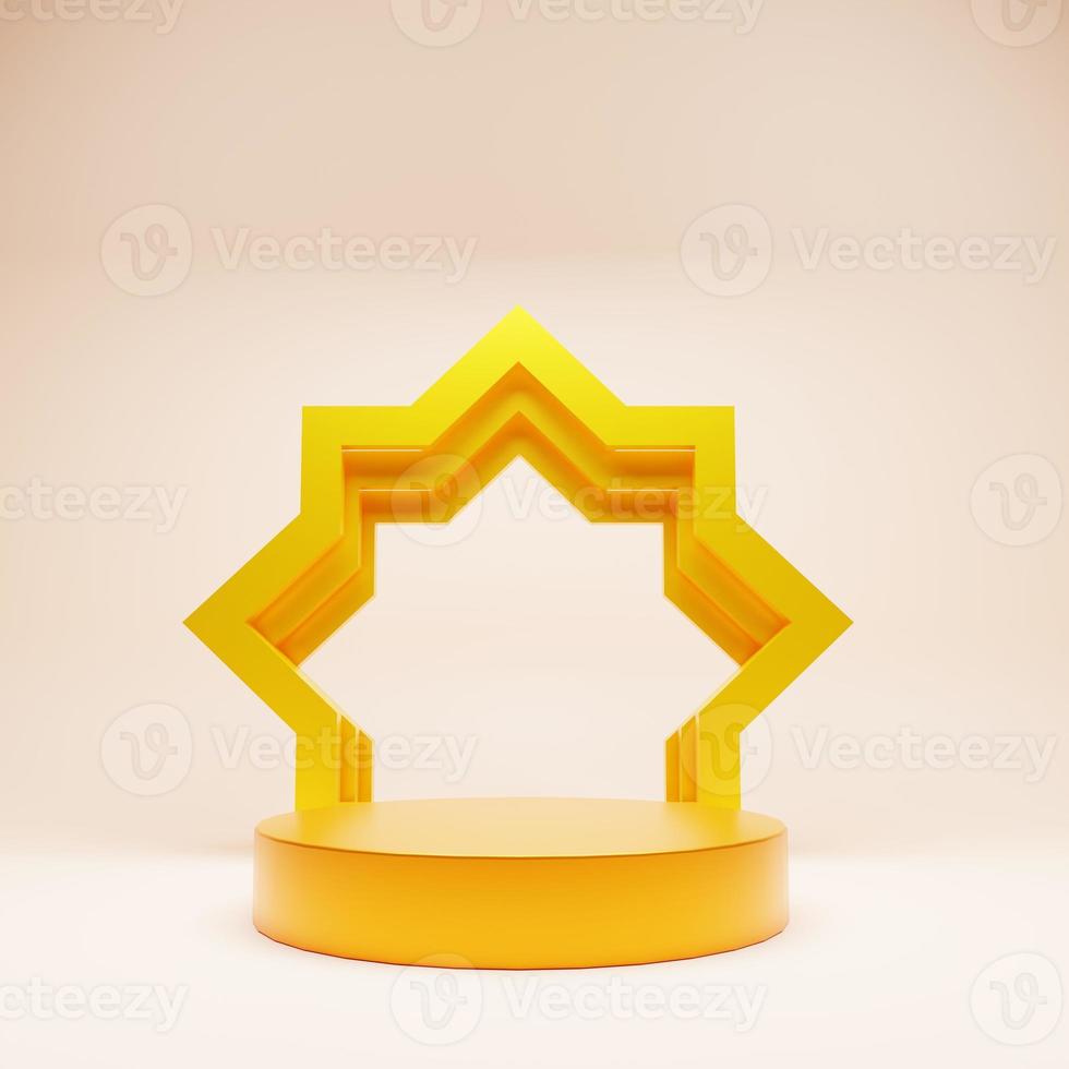 Abstract scene background. Product presentation, mock up, show cosmetic product, Podium, stage pedestal or platform. 3d render photo