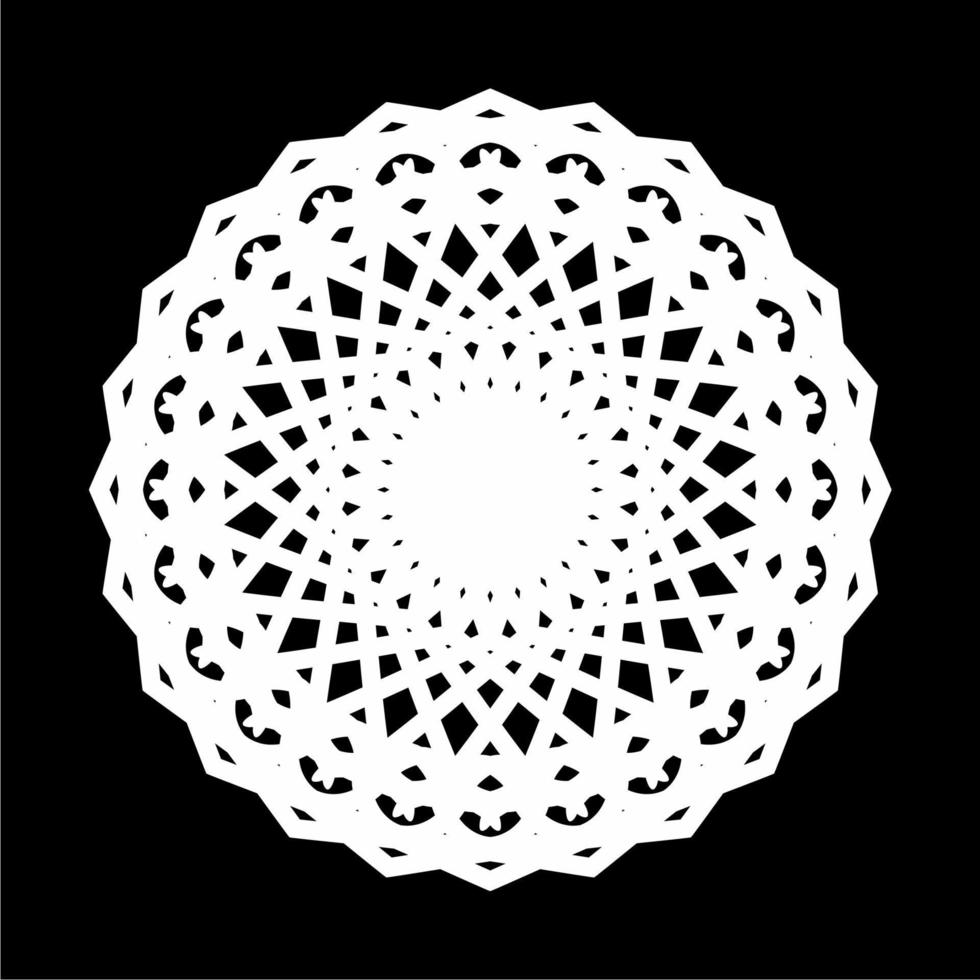 Ornamental Motifs Pattern Circle-Shaped for Decoration, Motifs Pattern, Ornate, Background, Website or Graphic Design Element. Vector Illustration