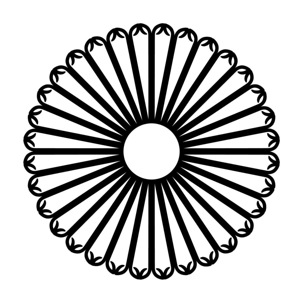 Ornamental Motifs Pattern Circle-Shaped for Decoration, Motifs Pattern, Ornate, Background, Website or Graphic Design Element. Vector Illustration