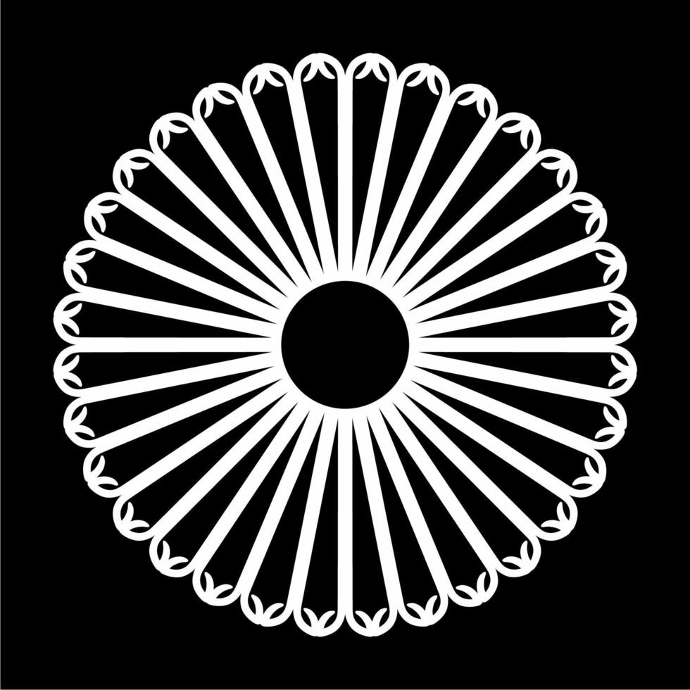 Ornamental Motifs Pattern Circle-Shaped for Decoration, Motifs Pattern, Ornate, Background, Website or Graphic Design Element. Vector Illustration