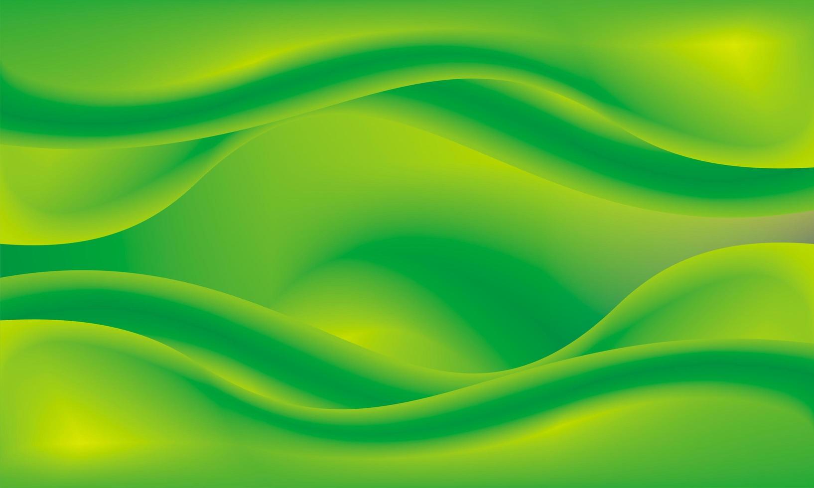 Abstract vector design for banner and background design template with wavy green concept photo