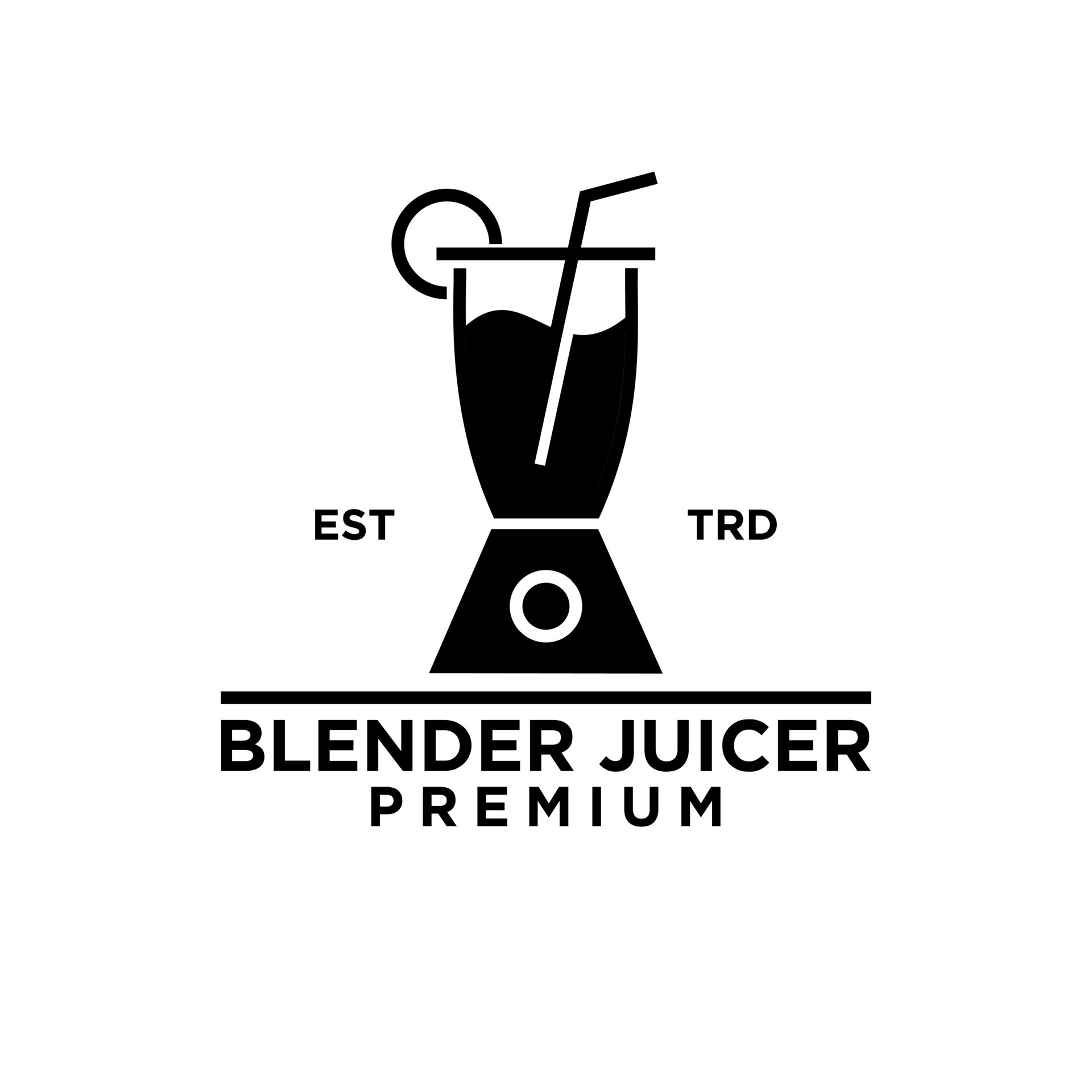 blender icon design minimalist logo 20309346 Vector Art at Vecteezy