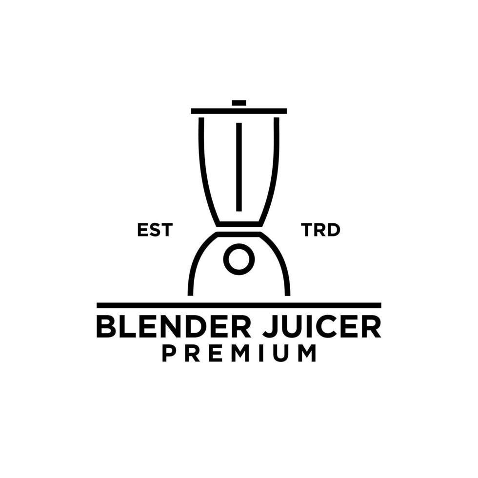 blender icon design minimalist logo vector