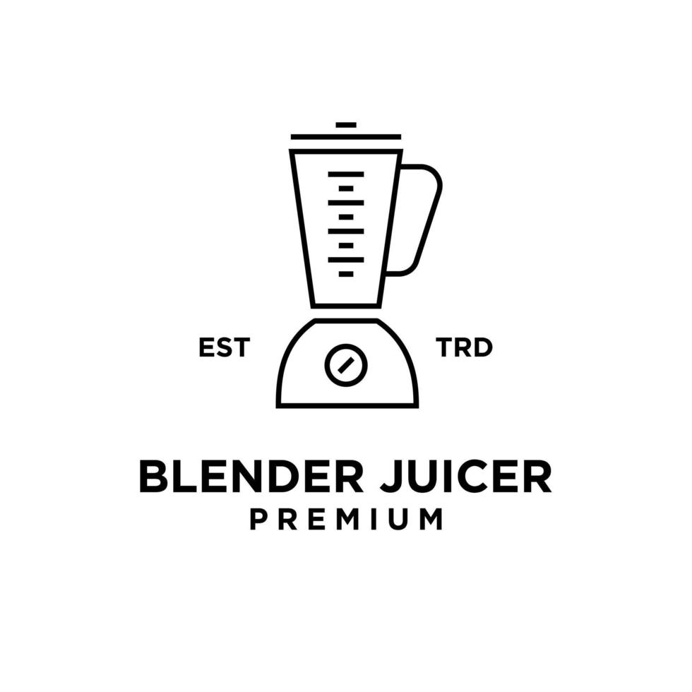 blender icon design minimalist logo vector