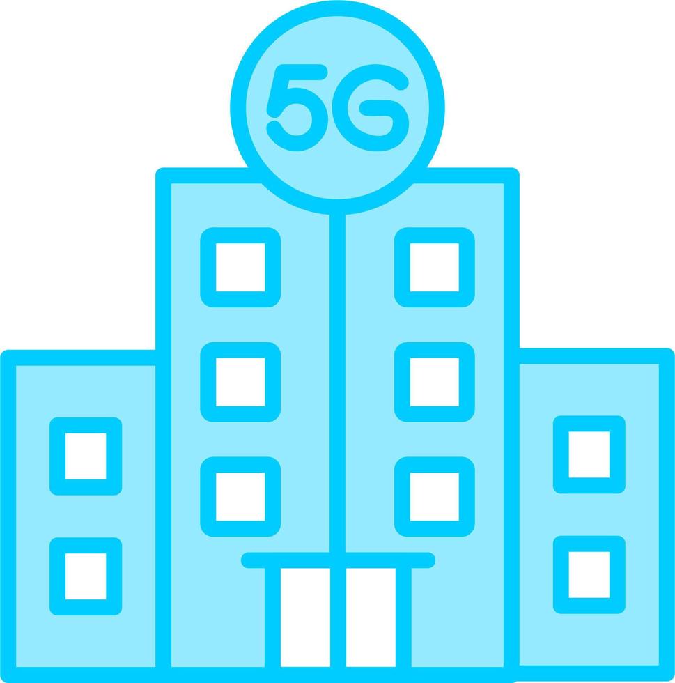 5g Headquater Vector Icon