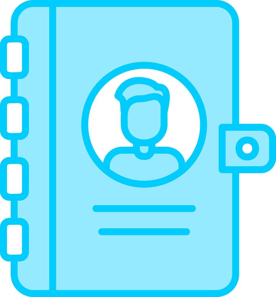 Address Book Vector Icon