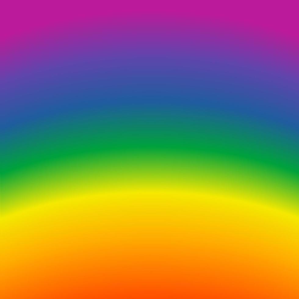 Rainbow Gradient Background for Pride Month. Vector Illustration