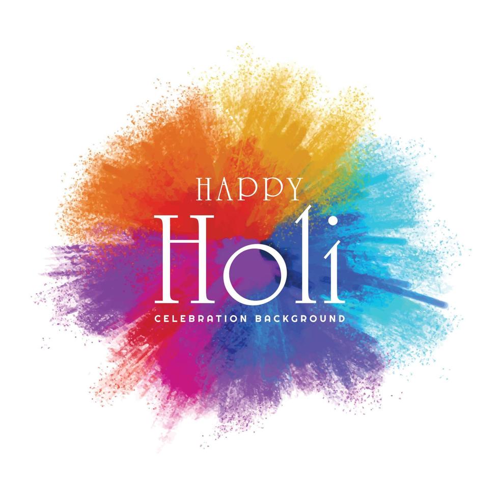 Illustration of colorful splash happy holi background 20310534 Vector Art at Vecteezy