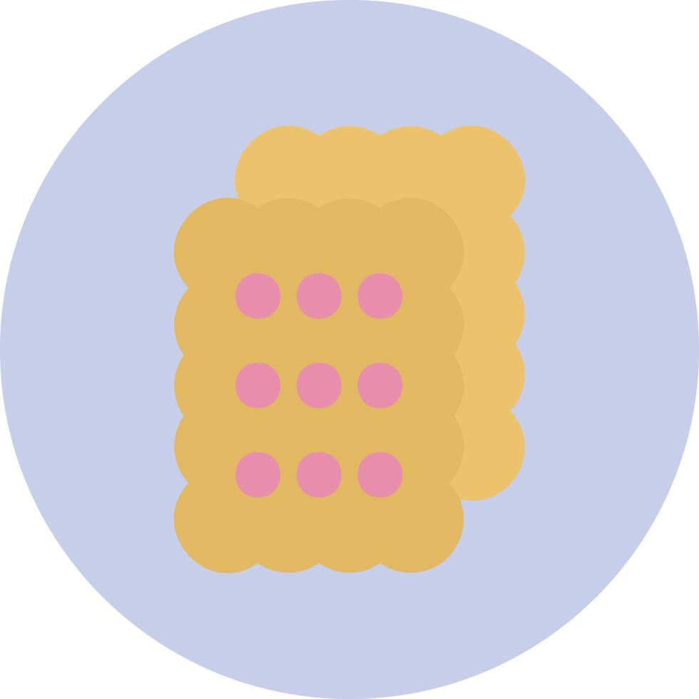 Biscuit Vector Icon