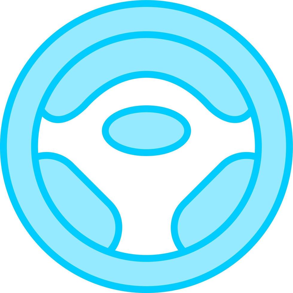 Steering Wheel Vector Icon