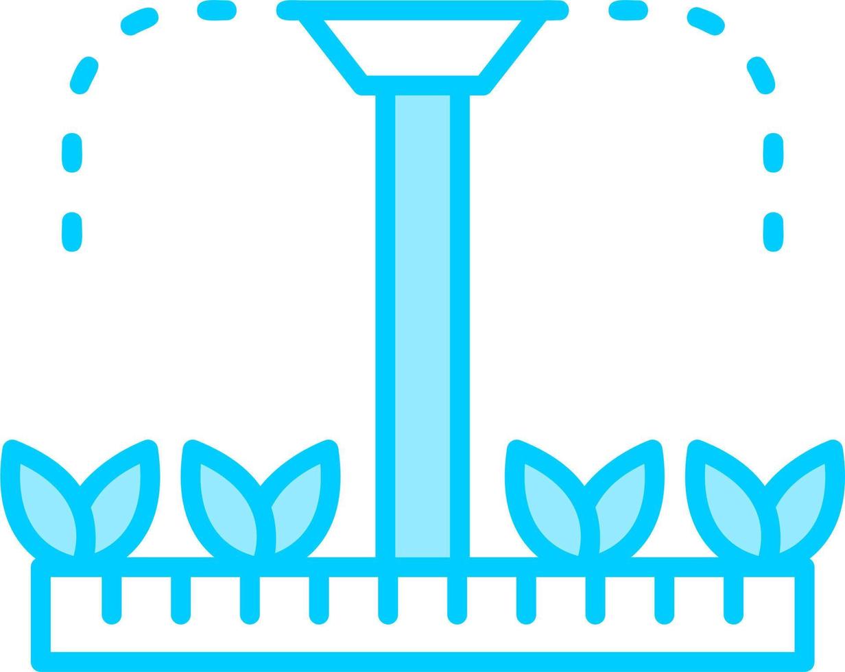 Sprinklers Plants Vector Icon
